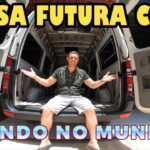 construção do motorhome caindo no mundo